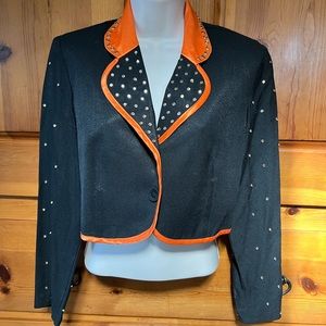 Western Bling Rodeo Show Jacket/Bolero..S-M